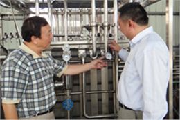 換熱器管道用雙金屬溫度計(jì)案例