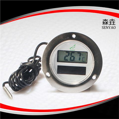 前法蘭太陽能電子溫度計