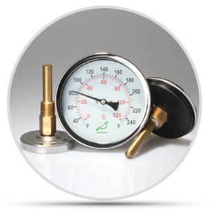 你知道熱水鍋爐上的雙金屬溫度計(jì)該如何安裝嗎？