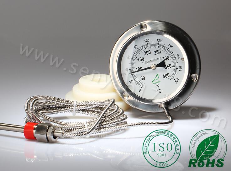 不銹鋼壓力式溫度計(jì)WTQ-280使用方法
