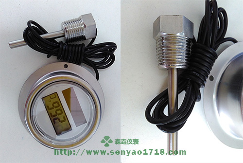 螺紋安裝太陽能電子溫度計(jì)成功案例