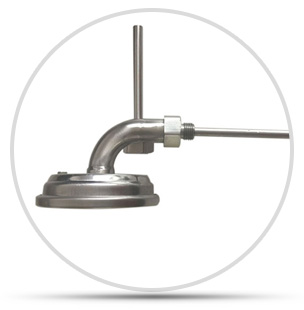 彎管型雙金屬溫度計(jì) 型號(hào)：I300S