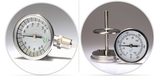 標(biāo)準(zhǔn)的雙金屬溫度計分類