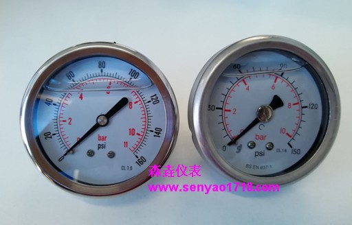 耐震壓力表的油為什么會變色？