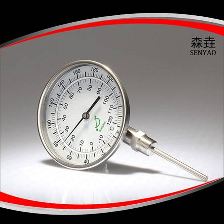 雙金屬溫度計的外螺紋是干嘛用的？