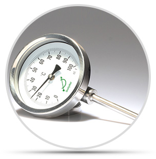 雙金屬片制作成雙金屬溫度計的方法是什么？