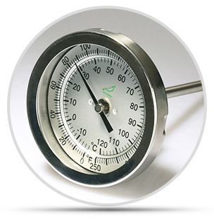 雙金屬片制作成雙金屬溫度計的方法是什么？