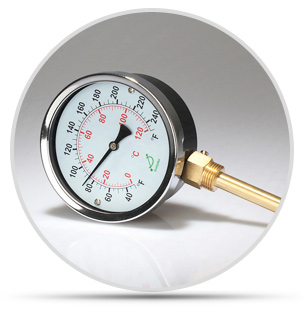 帶BSP螺牙雙金屬溫度計(jì)介紹