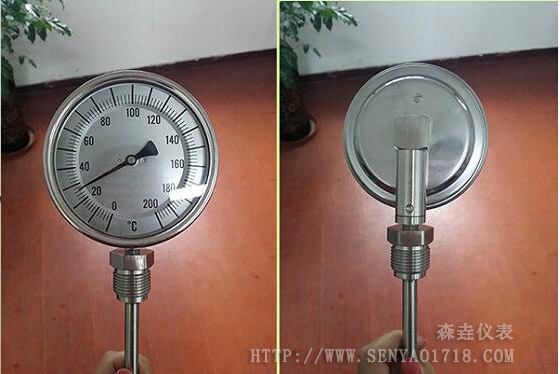 工業(yè)雙金屬溫度計(jì)可動(dòng)外螺紋安裝方法介紹