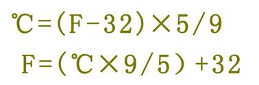 ℃ 和&deg;F溫度哪個(gè)高？