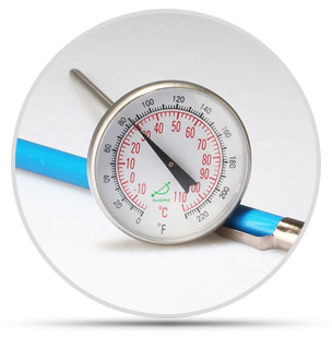 帶尖尾的食品溫度計感溫管長度可以定制嗎？