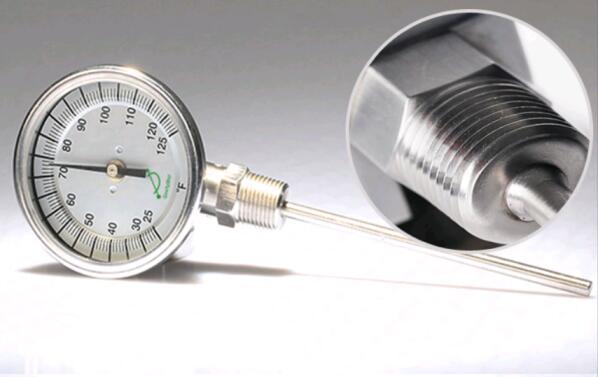 雙金屬溫度計(jì)的長(zhǎng)度是指哪部分？