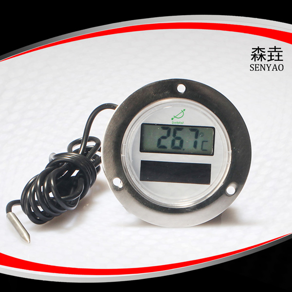 太陽能電子溫度計一直亮著正常嗎？