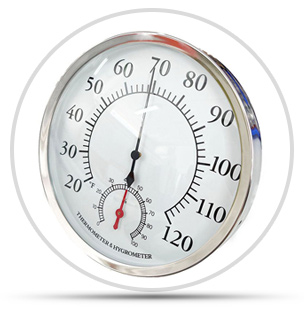 機(jī)械式溫濕度計(jì) 型號(hào)：TH600D