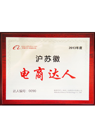 森垚儀表被評為滬蘇徽電商達人