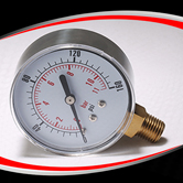 徑向半鋼干式普通壓力表 型號(hào)：EPG221AVNNP